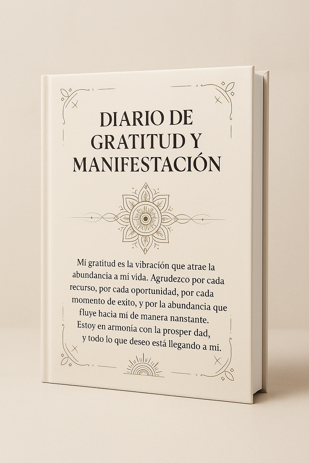 Diario de Gratitud y Manifestación.